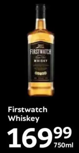 Oxford Freshmarket Firstwatch Whiskey offer