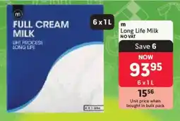 Makro m Long Life Milk offer