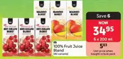 Makro m 100% Fruit Juice Blend offer