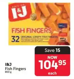 Makro I&J Fish Fingers offer