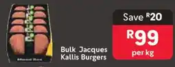 Makro Bulk Jacques Kallis Burgers offer