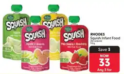 Makro RHODES Squish Infant Food offer