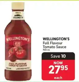 Makro WELLINGTON'S Full Flavour Tomato Sauce offer