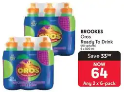 Makro BROOKES Oros Ready To Drink offer