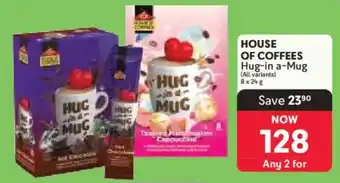 HOUSE OF COFFEES Hug-in a-Mug