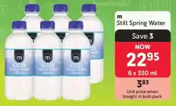 Makro m Still Spring Water offer