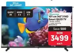 Makro Hisense 101 cm 40" FHD Smart QLED TV offer