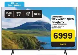 Makro Skyworth 152 cm 60" QLED Google TV offer