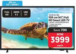 Makro Samsung 109 cm 43" Full HD Smart LED TV offer