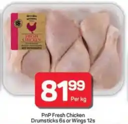 Pick n Pay Hypermarket PnP Fresh Chicken Drumsticks or Wings offer