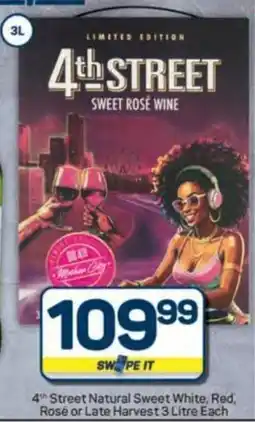 Pick n Pay Hypermarket 4th Street Natural Sweet White, Red, Rosé or Late Harvest offer