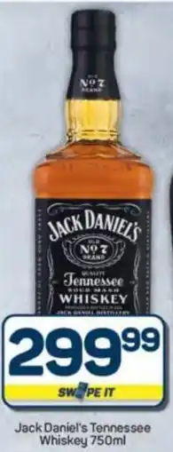 Pick n Pay Hypermarket Jack Daniel's Tennessee Whiskey offer