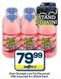 Pick n Pay Hypermarket Steri Stumpie Low Fat Flavoured Milk Assorted offer