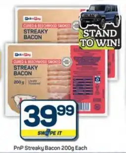 Pick n Pay Hypermarket PnP Streaky Bacon offer