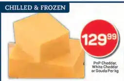 Pick n Pay PnP Cheddar, White Cheddar or Gouda offer