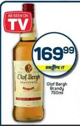 Pick n Pay Olof Bergh Brandy offer