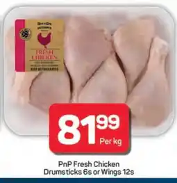Pick n Pay Hypermarket PnP Fresh Chicken Drumsticks 6s or Wings 12s offer