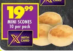 Shoprite MINI SCONES 10 per pack offer