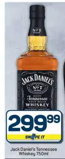 Pick n Pay Hypermarket Jack Daniel's Tennessee Whiskey 750ml offer