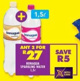 Shoprite Bonaqua sparkling water offer