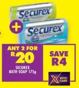 Shoprite Securex bath soap offer