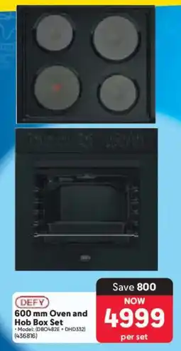 Makro Defy Oven and Hob Box Set offer