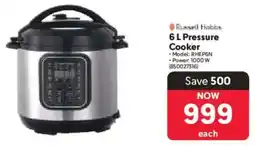 Makro Russell Hobbs Pressure Cooker offer