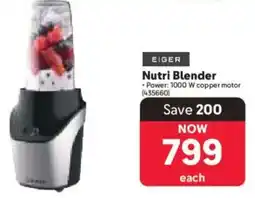 Makro Eiger Nutri Blender offer
