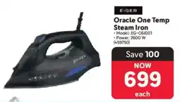 Makro Eiger Oracle One Temp Steam Iron offer