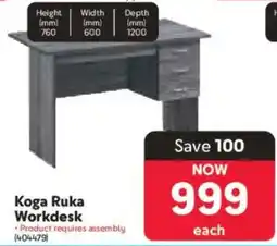 Makro Koga Ruka Workdesk offer