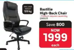 Makro Bastille High-Back Chair offer