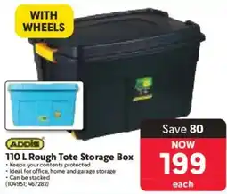 Makro Addis Rough Tote Storage Box offer