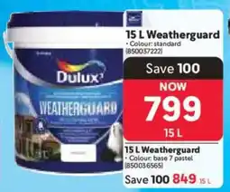 Makro Dulux Weatherguard offer