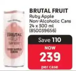 Makro Brutal Fruit Ruby Apple Non-Alcoholic Cans offer