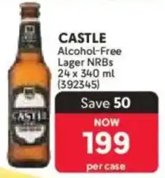 Makro Castle Alcohol-Free Lager NRBs offer