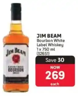 Makro Jim Beam Bourbon White Label Whiskey offer