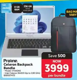 Makro Proline Celeron Backpack Bundle offer