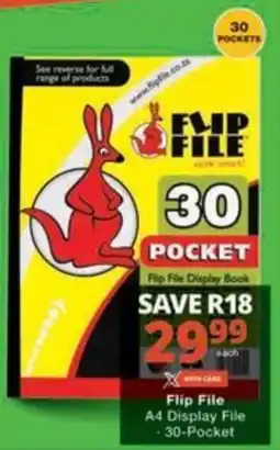 Checkers Hyper Flip File A4 Display File offer