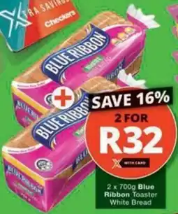 Checkers Hyper Blue Ribbon Toaster White Bread offer