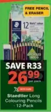 Checkers Hyper Staedtler Long Colouring Pencils offer