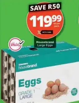 Checkers Hyper Housebrand Large Eggs offer