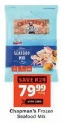Checkers Hyper Chapman's Frozen Seafood Mix offer