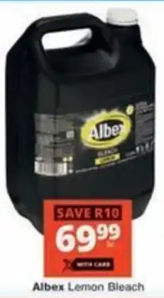 Checkers Hyper Albex Lemon Bleach offer