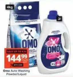Checkers Hyper Omo Auto Washing Powder/ Liquid offer
