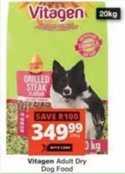 Checkers Hyper Vitagen Adult Dry Dog Food offer