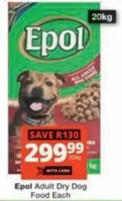 Checkers Hyper Epol Adult Dry Dog Food offer