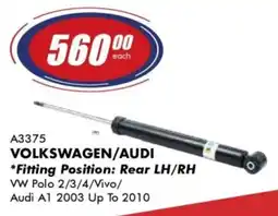 Goldwagen Bilstein Volkswagen/ Audi Shock Absorber offer