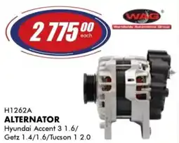 Goldwagen WAG Alternator offer