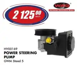 Goldwagen WAG power steering pump offer