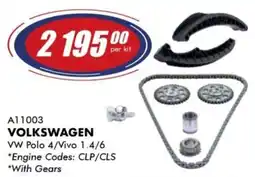 Goldwagen Borsehung volkswagen timing chain kit offer